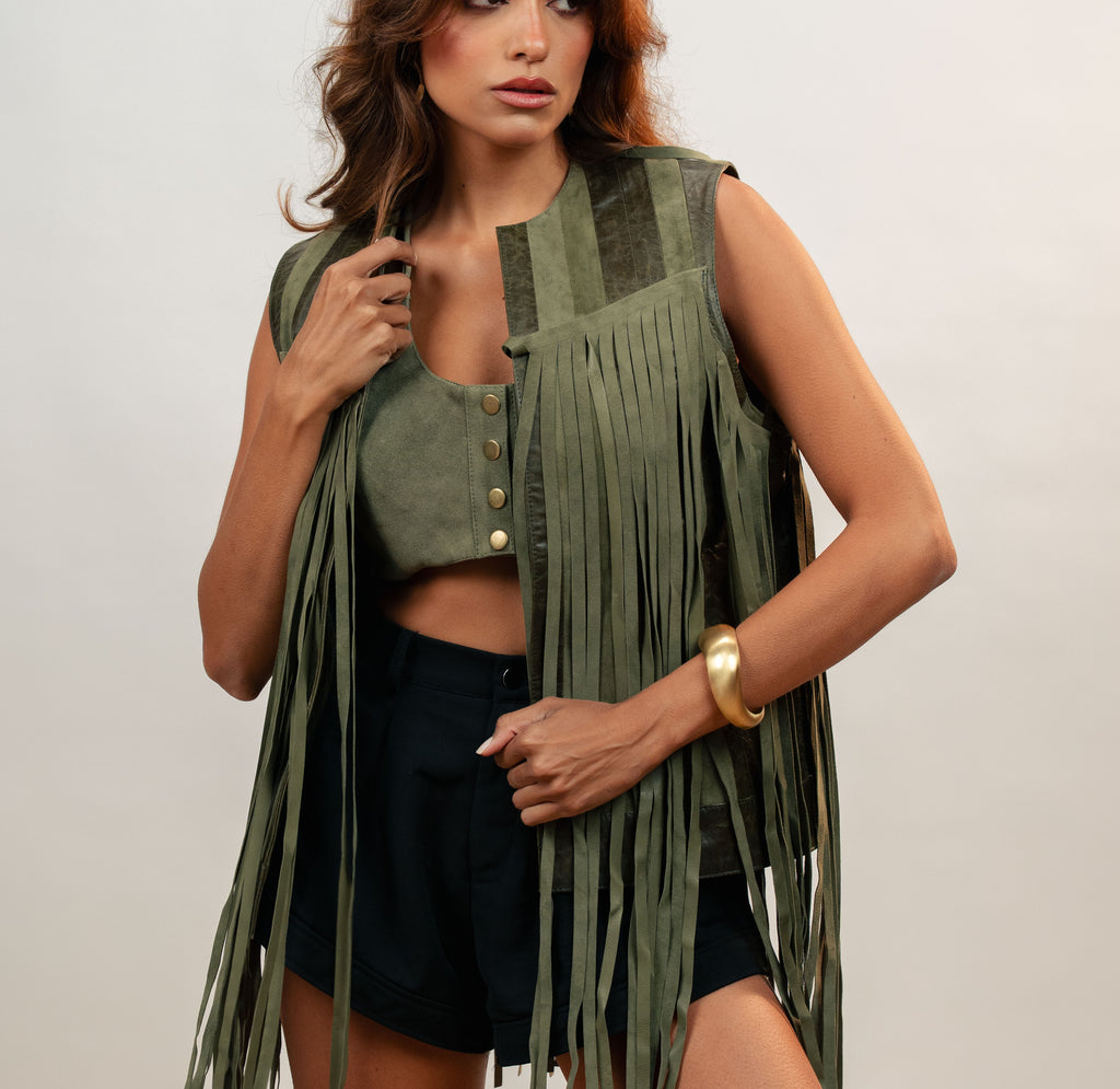 Tassels Vest