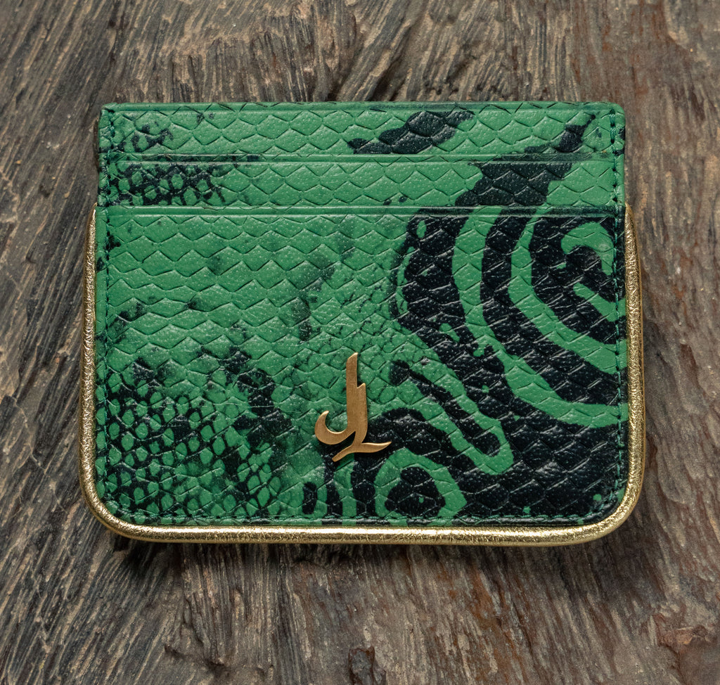 Snake & Flower Card Holder