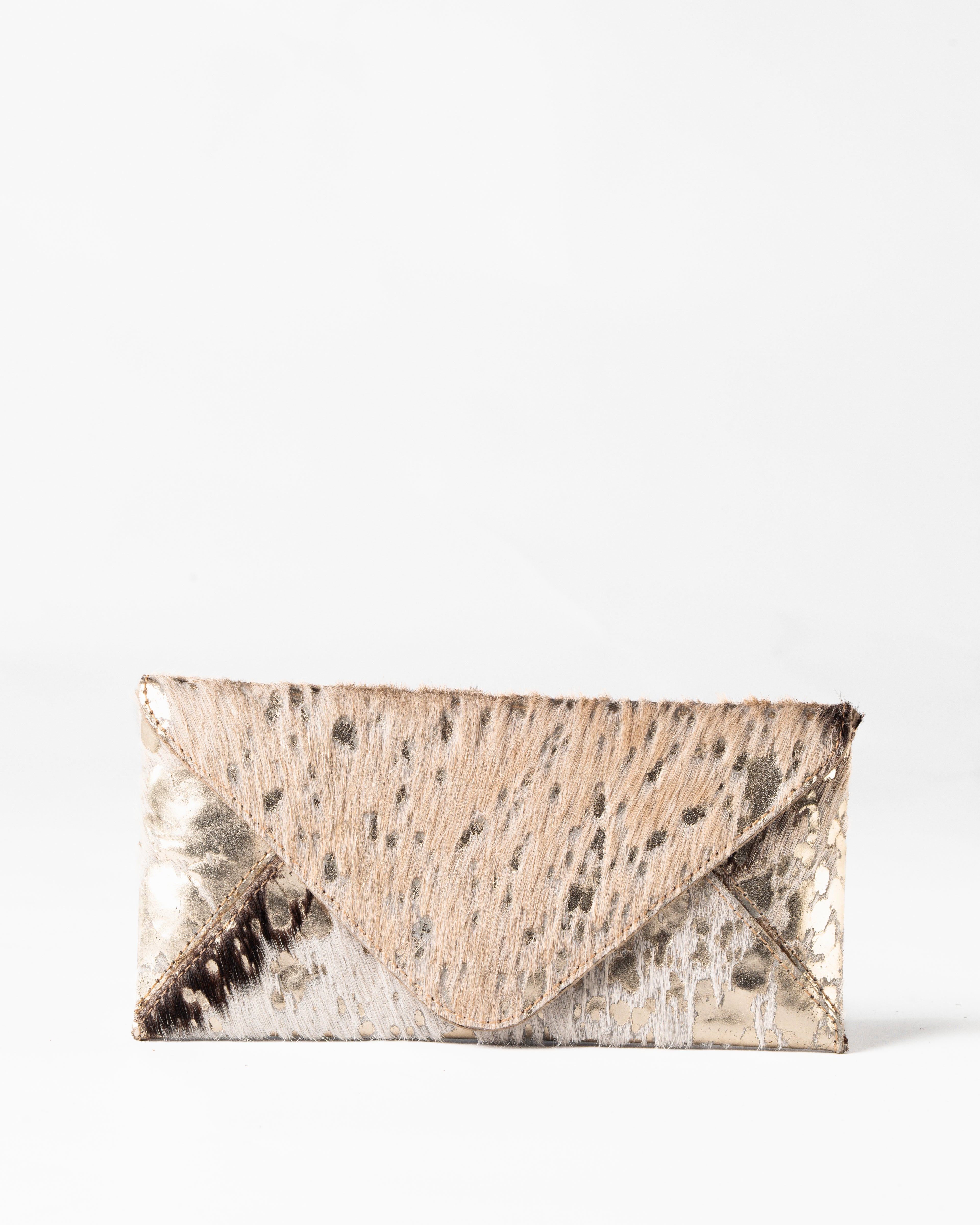 Mettallic Hair On Wallet