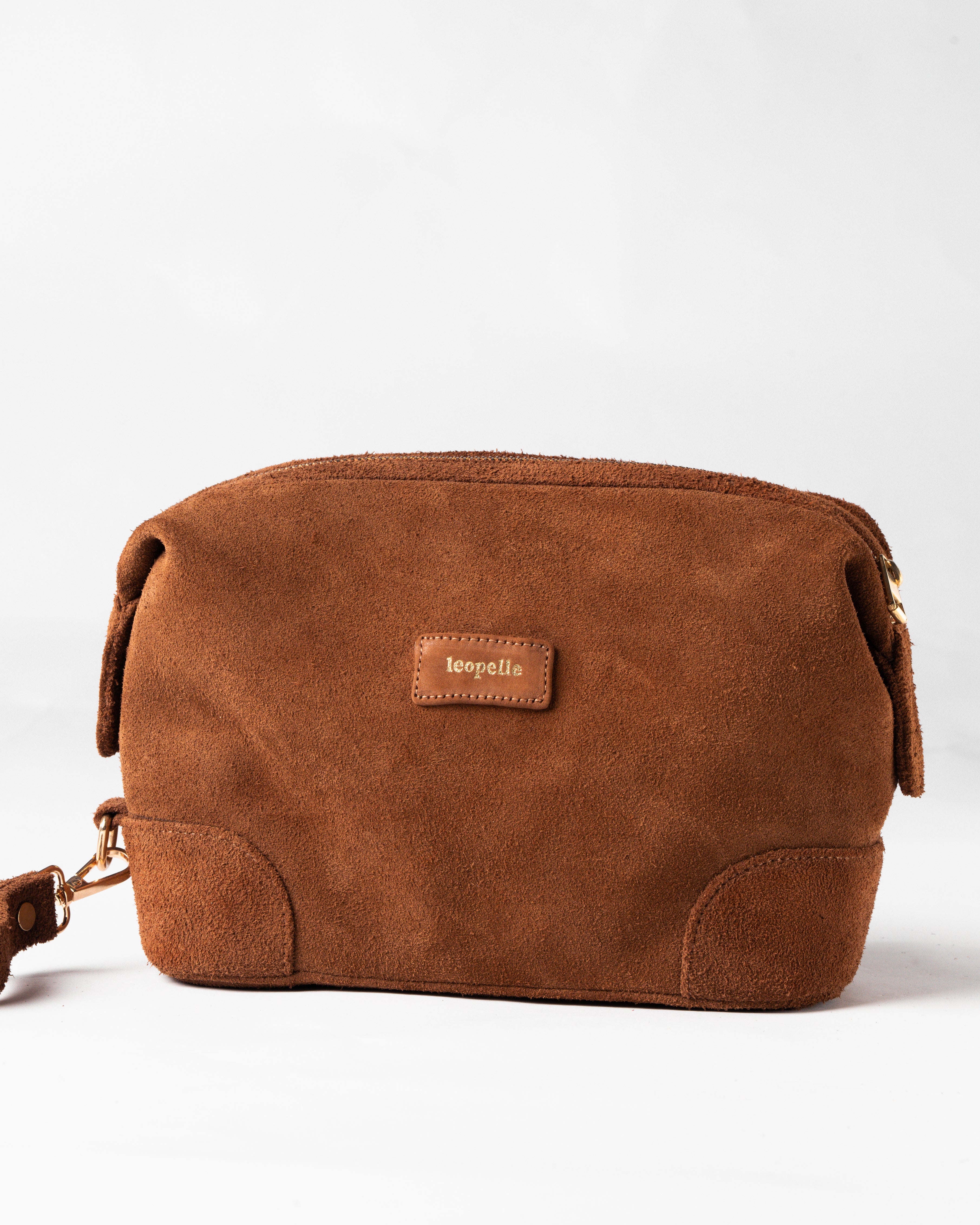 Suede Clutch