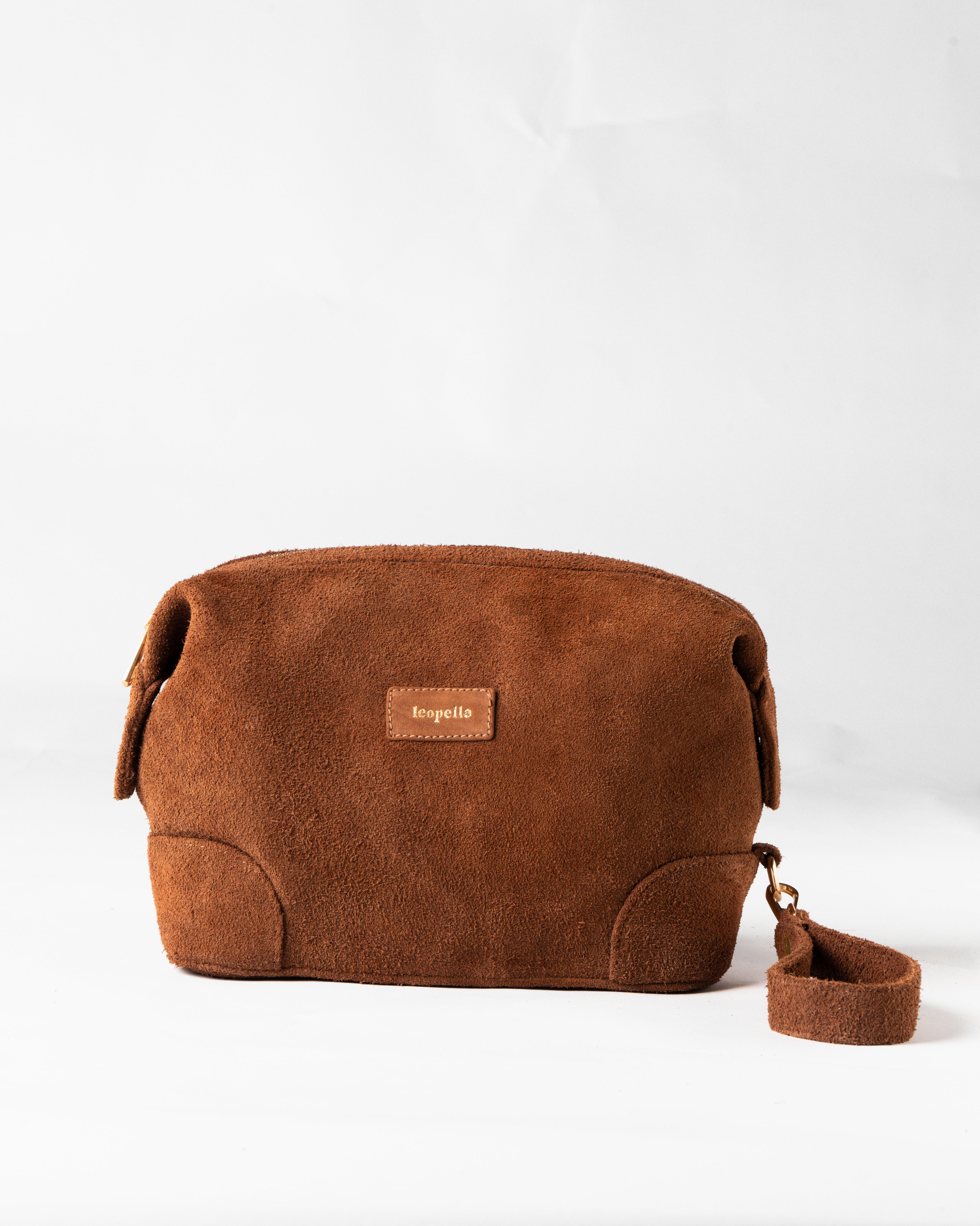 Suede Clutch
