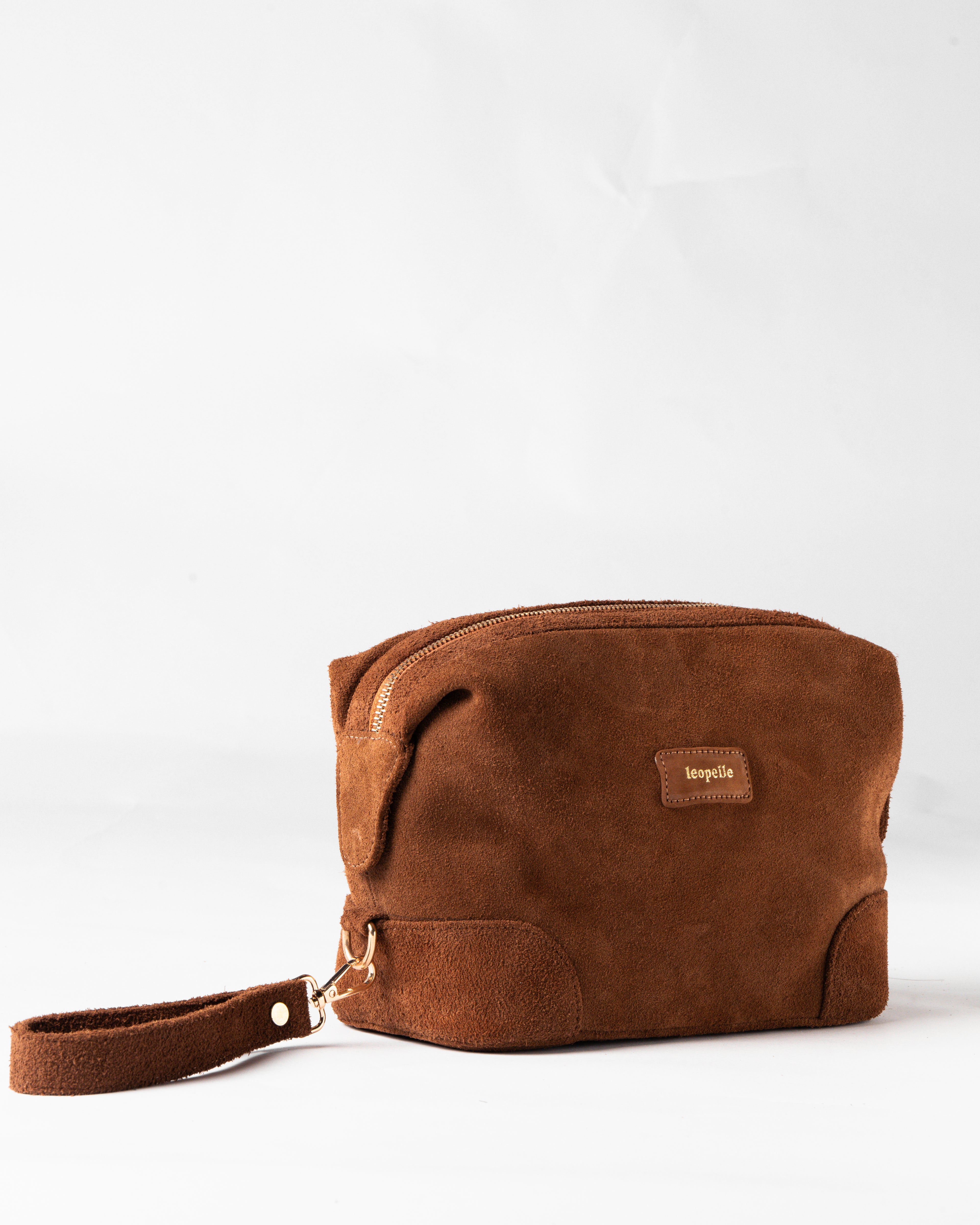 Suede Clutch