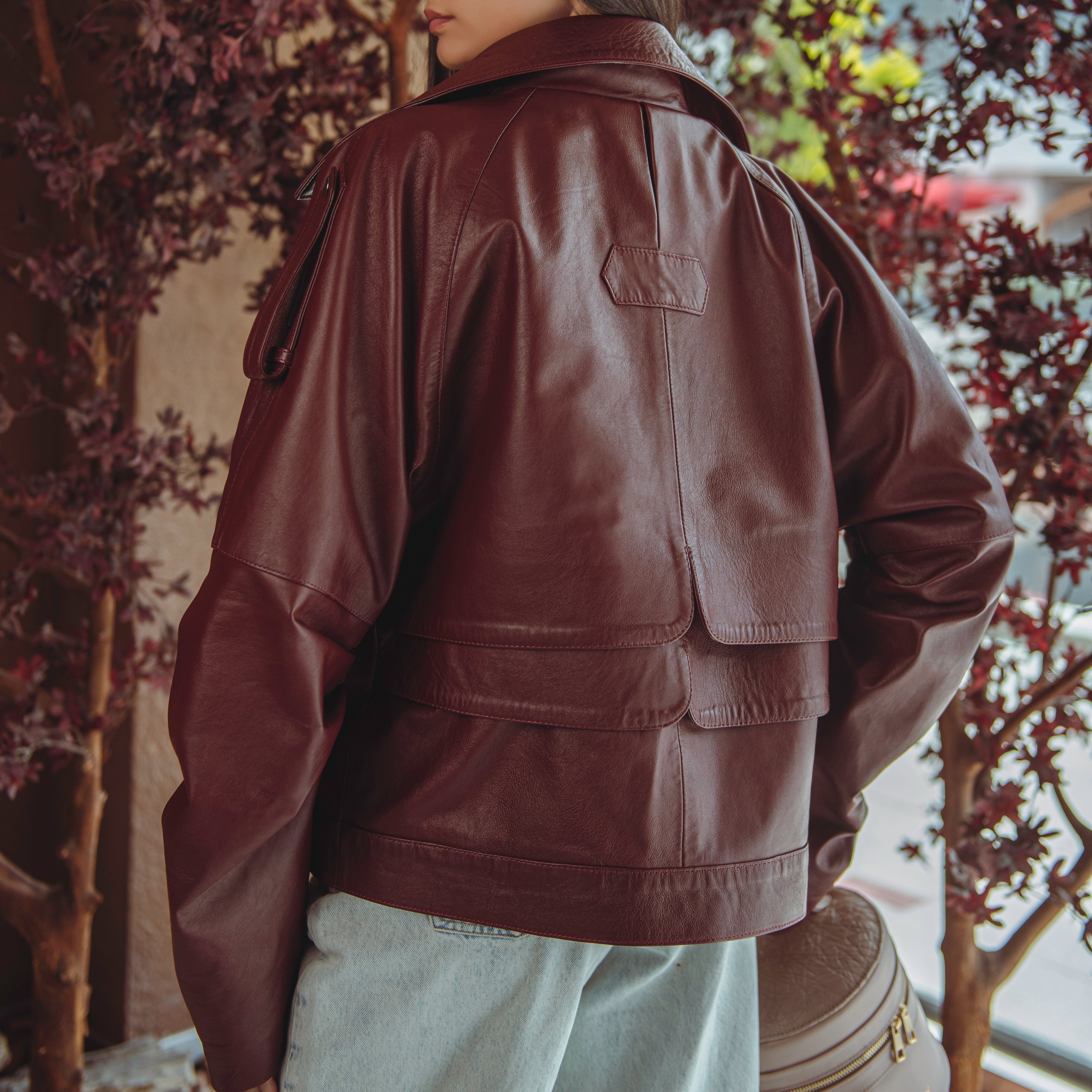 Burgendy Jacket