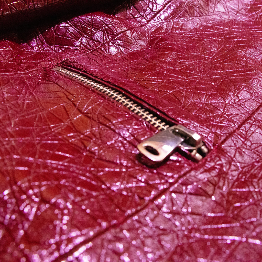 Red Patent jacket